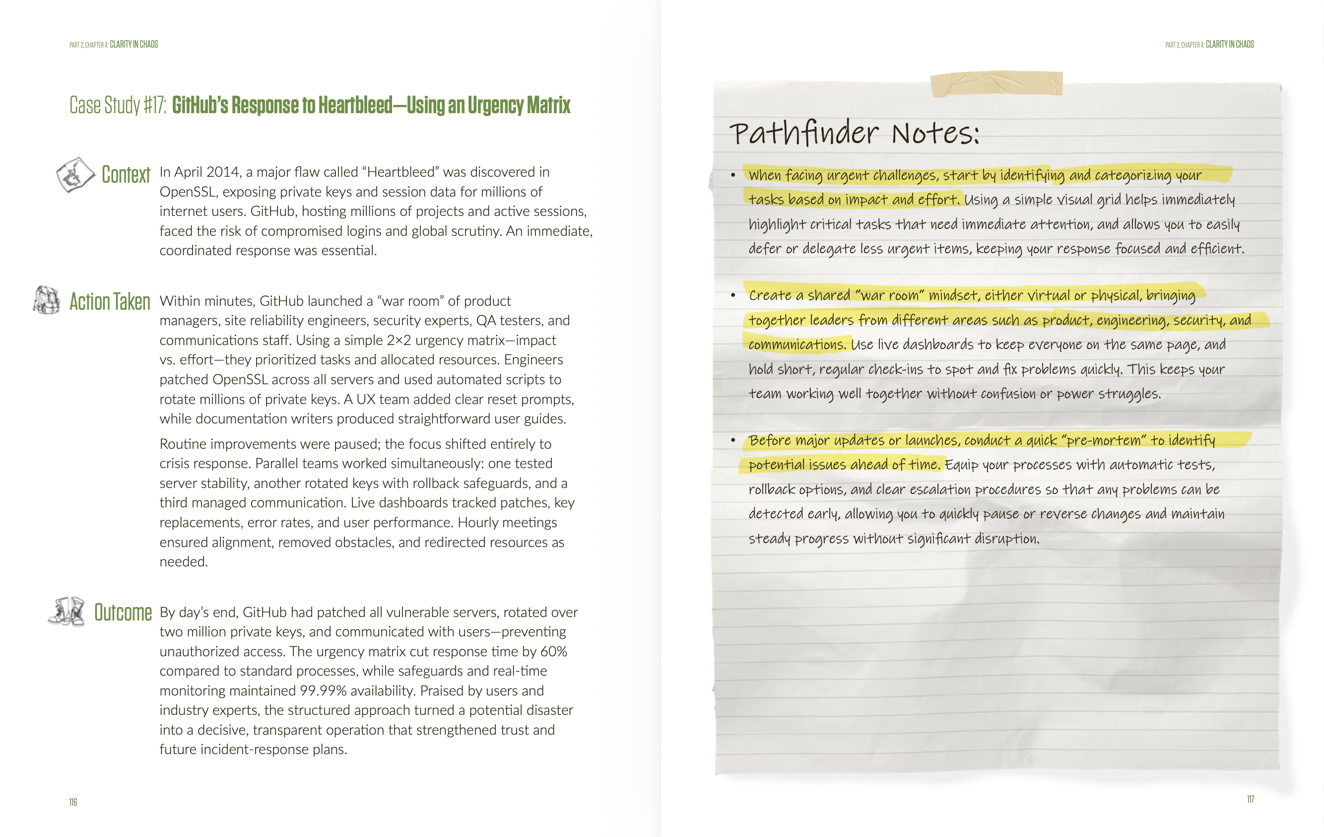 Chapter 4: Clarity In Chaos (Pages 116-117)