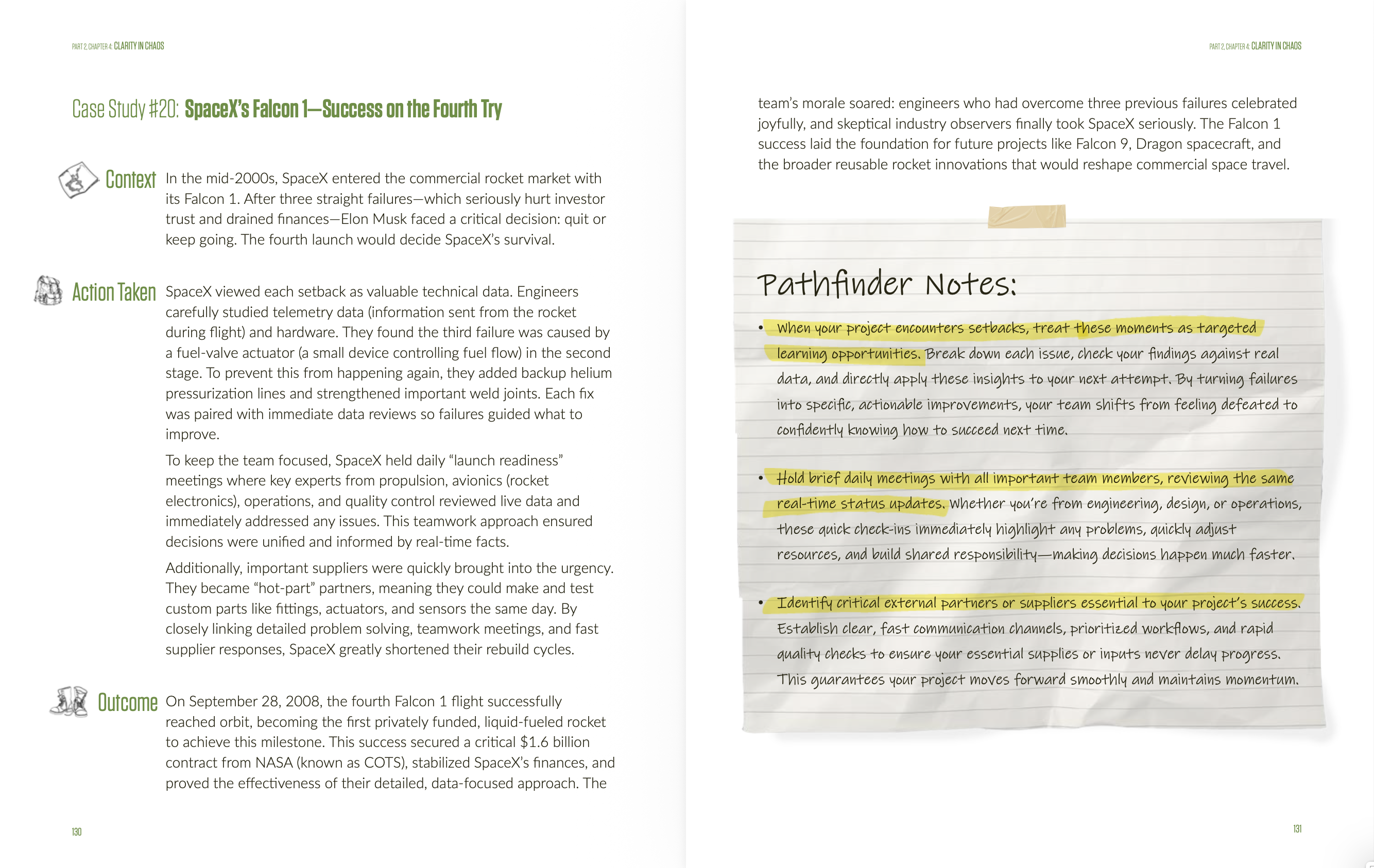 Chapter 4: Clarity In Chaos (Pages 130-131)