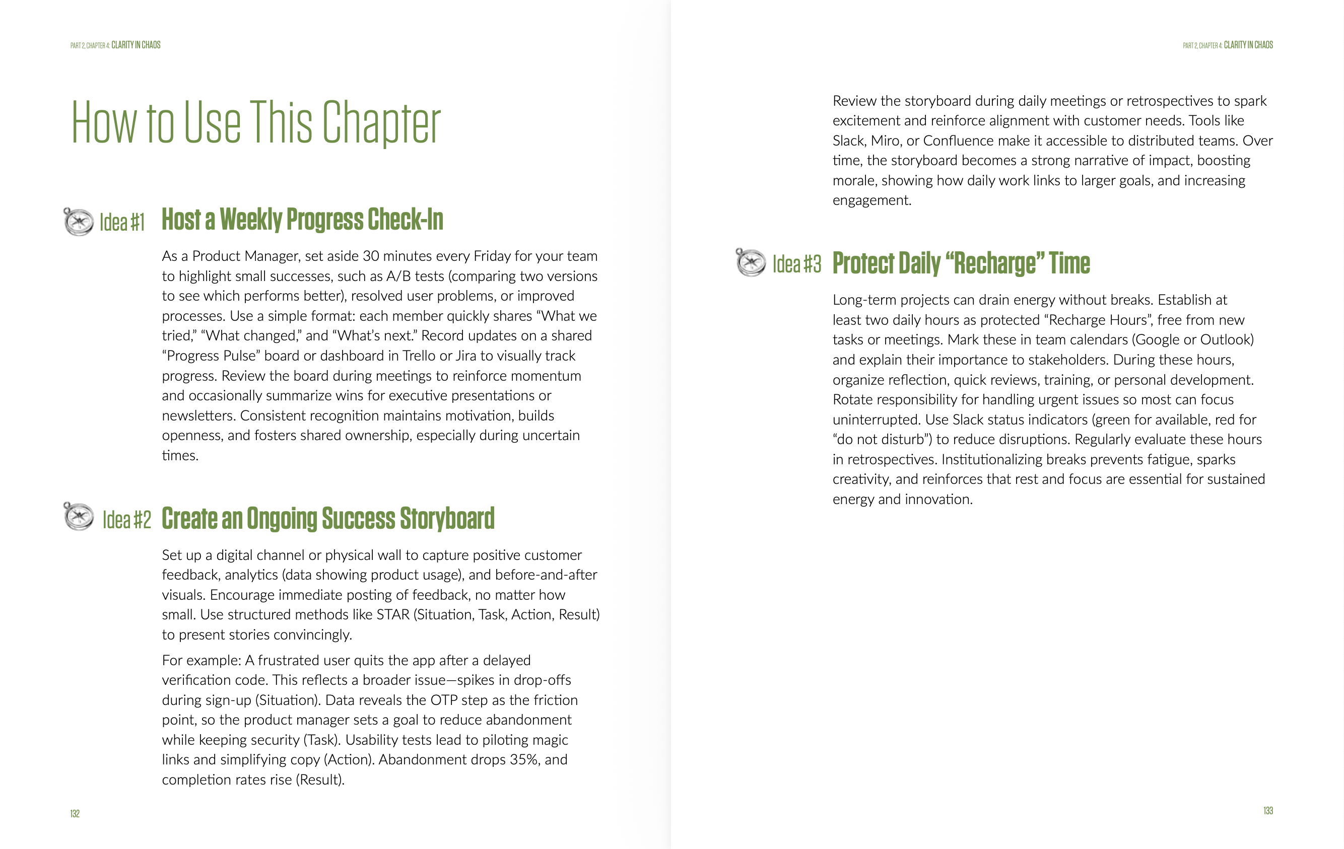 Chapter 4: Clarity In Chaos (Pages 132-133)