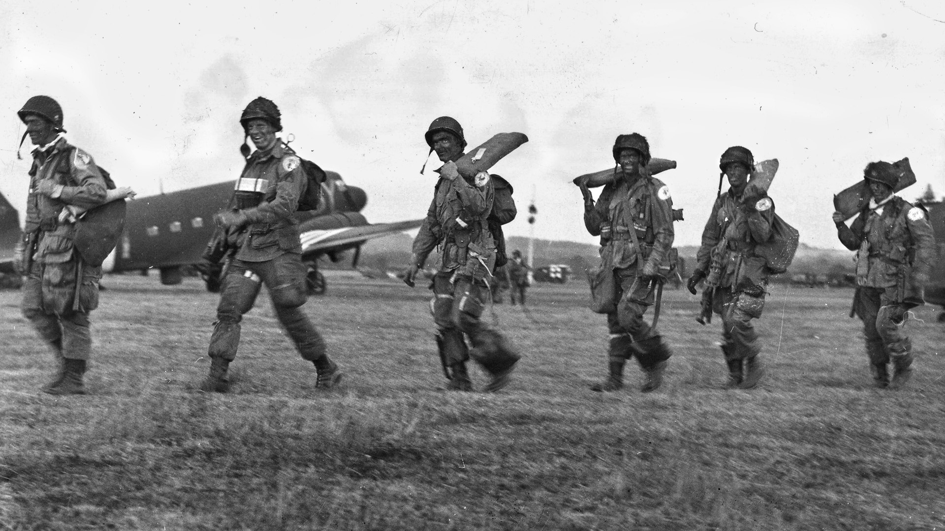 Paratroopers Preparing to Board